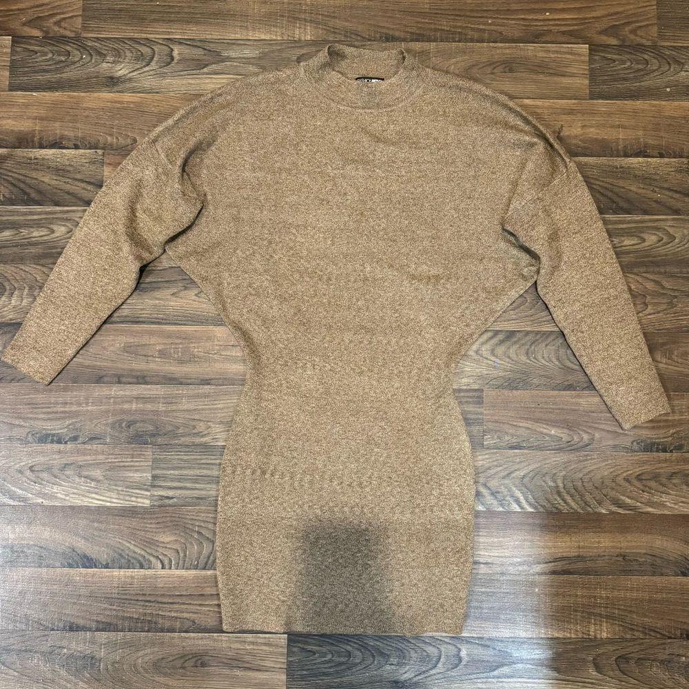 FN Nude Sweater Mini Dress